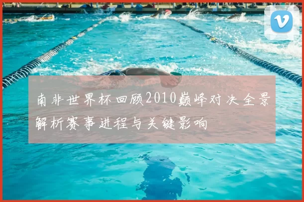 南非世界杯回顾2010巅峰对决全景解析赛事进程与关键影响