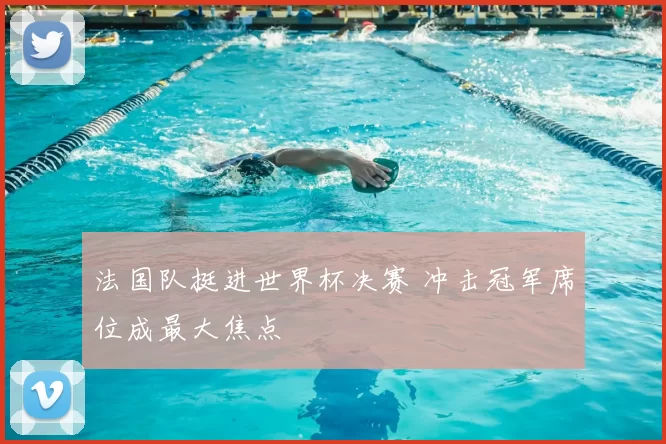 法国队挺进世界杯决赛 冲击冠军席位成最大焦点