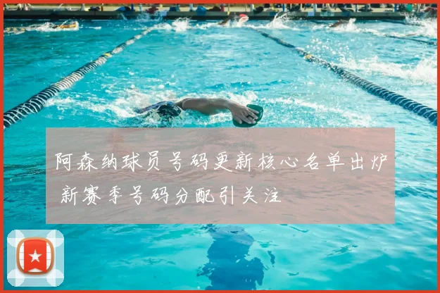 阿森纳球员号码更新核心名单出炉 新赛季号码分配引关注